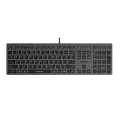 Клавиатура проводная A4Tech Fstyler FX60H / Grey