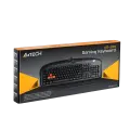 Клавиатура игровая проводная A4Tech KB-28G Gaming / Black