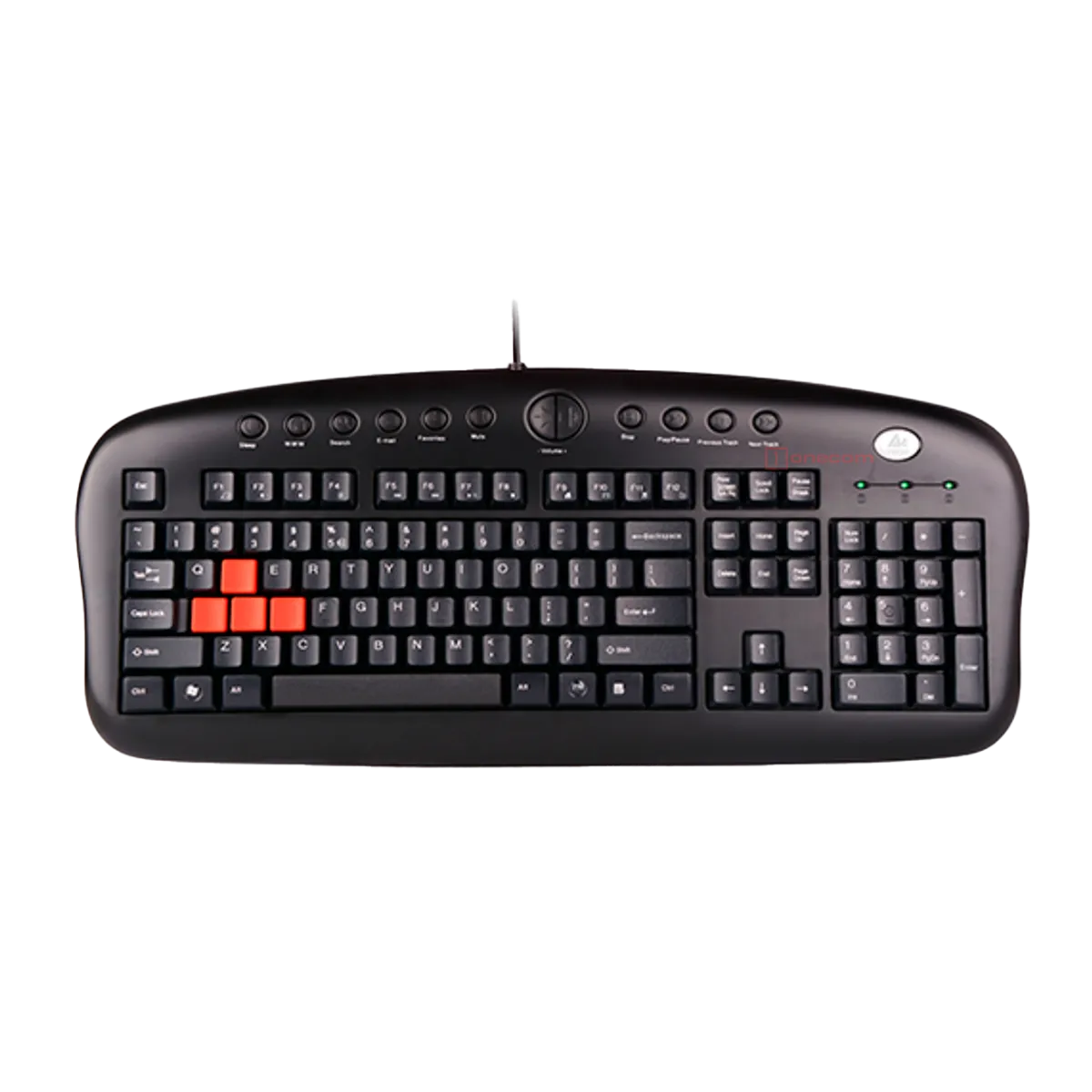 Клавиатура игровая проводная A4Tech KB-28G Gaming / Black