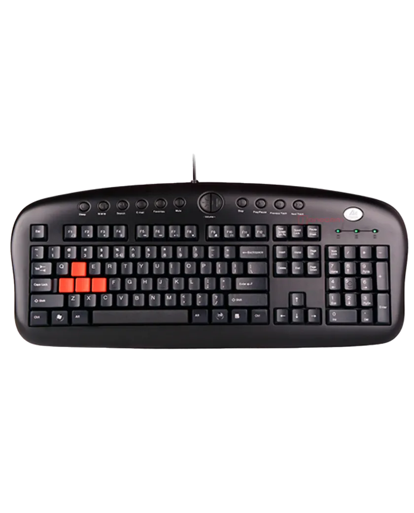 Клавиатура игровая проводная A4Tech KB-28G Gaming / Black