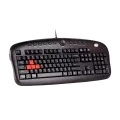 Клавиатура игровая проводная A4Tech KB-28G Gaming / Black
