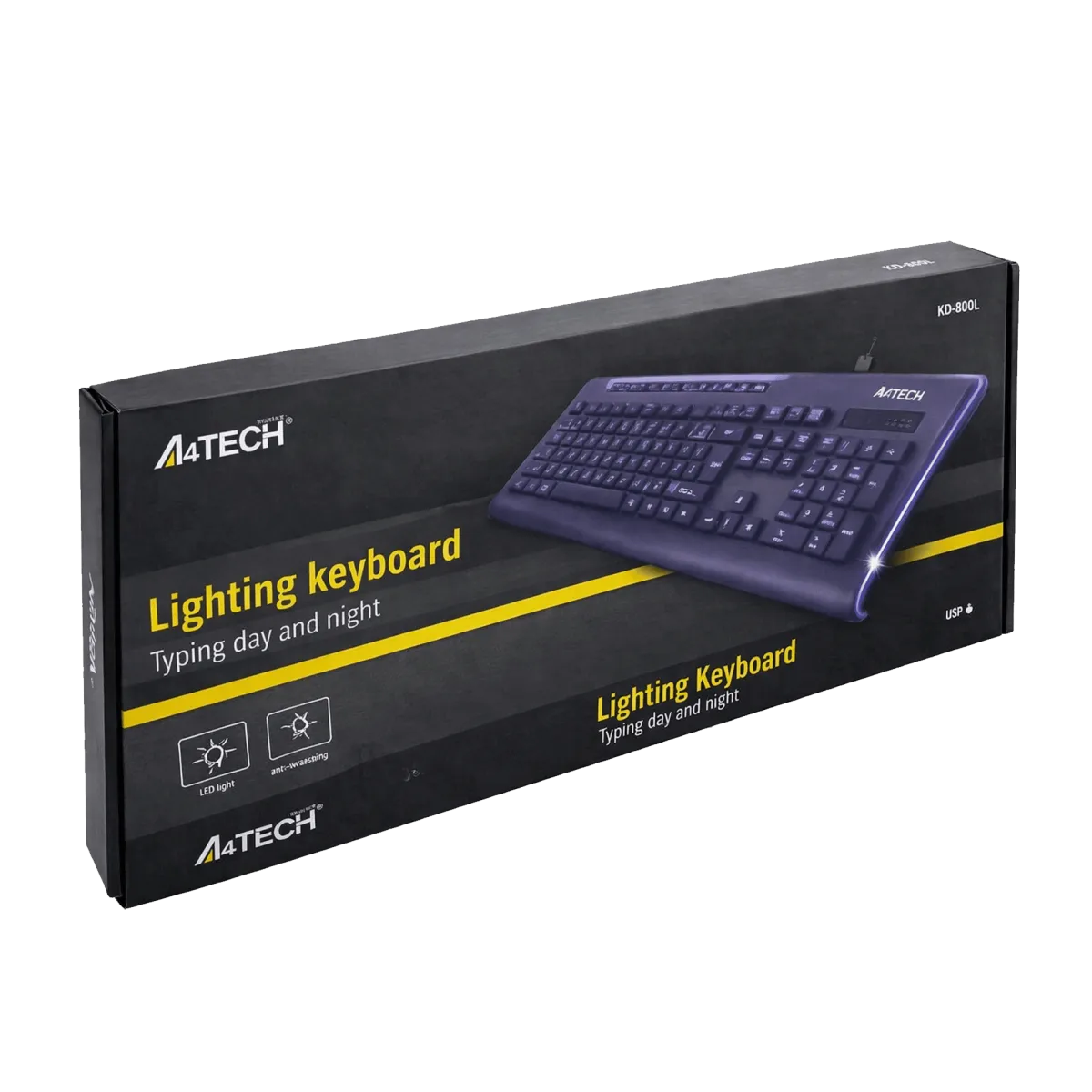 Клавиатура проводная A4Tech KD-600L / Black