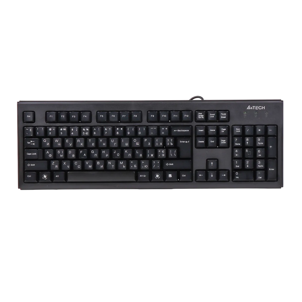 Комплект проводной (клавиатура+мышь) A4Tech KM-72620D / Black