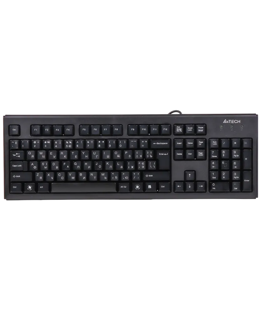 Комплект проводной (клавиатура+мышь) A4Tech KM-72620D / Black