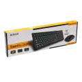 Комплект проводной (клавиатура+мышь) A4Tech KM-72620D / Black