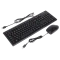 Комплект проводной (клавиатура+мышь) A4Tech KM-72620D / Black