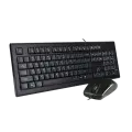 Комплект проводной (клавиатура+мышь) A4Tech KR-8520D / Black