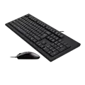 Комплект проводной (клавиатура+мышь) A4Tech KR-8520DS / Black