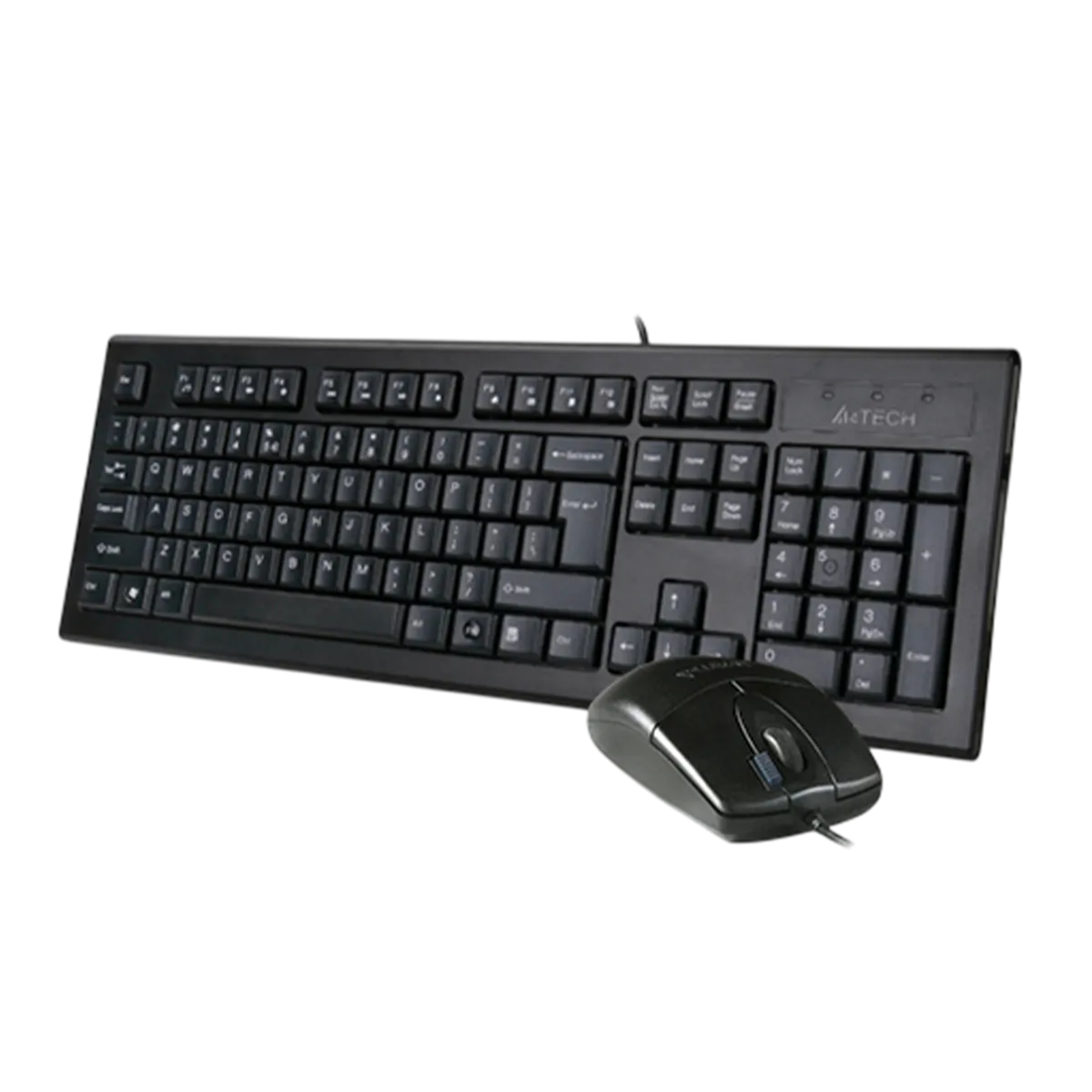 Комплект проводной (клавиатура+мышь) A4Tech KR-8520DS / Black