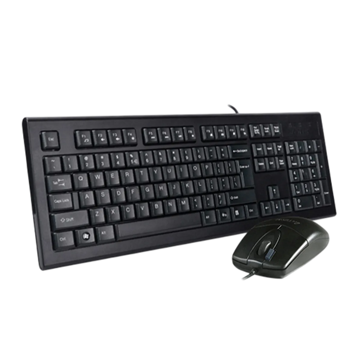 Комплект проводной (клавиатура+мышь) A4Tech KR-8520DS / Black