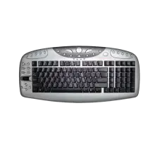 Клавиатура проводная A4Tech KBS-26 / Silver-Black