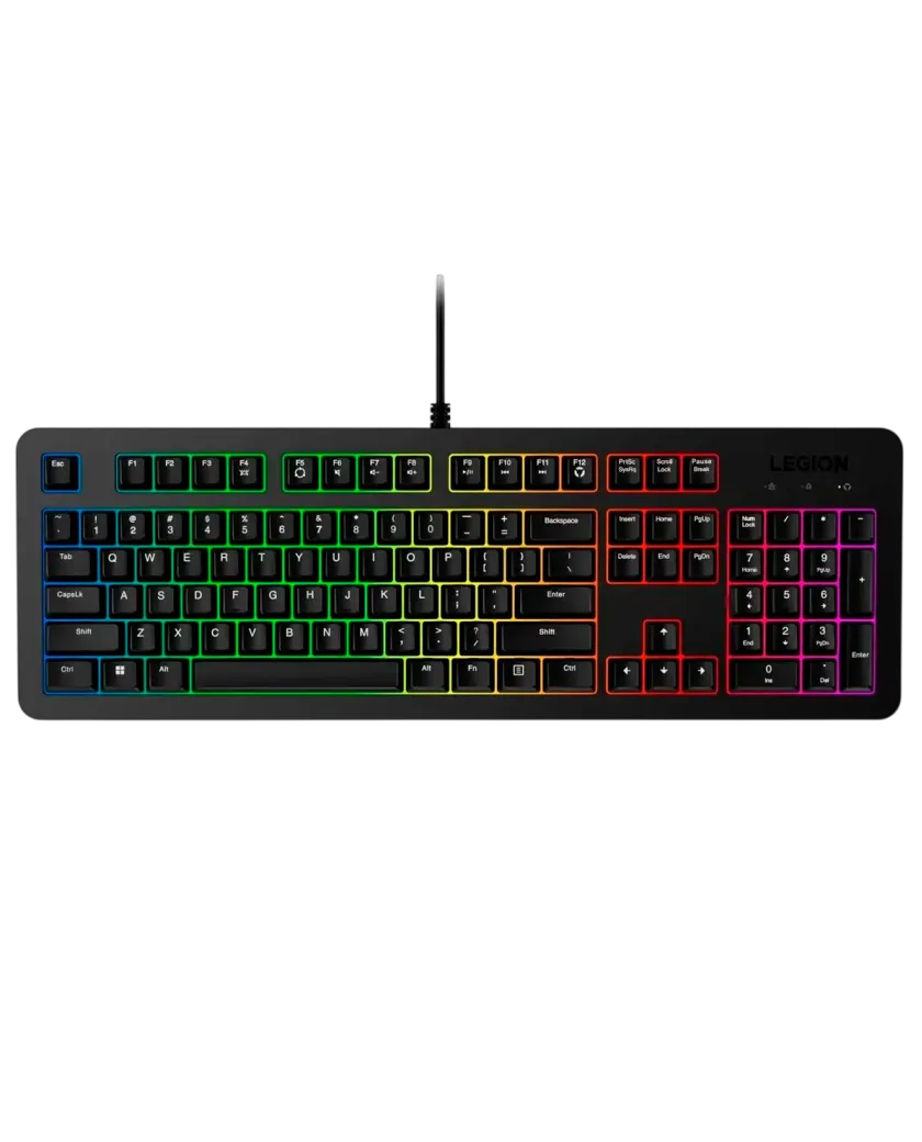 Клавиатура игровая проводная Lenovo Legion K310 Gaming RGB / Black