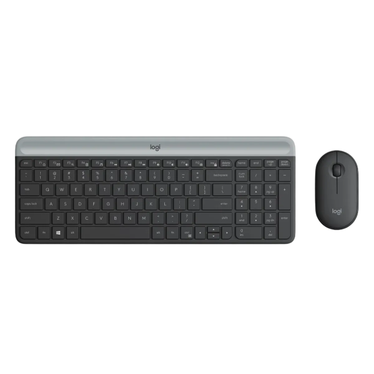 Комплект беспроводной (клавиатура+мышка) Logitech MK470 / Black