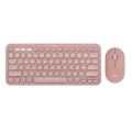 Комплект беспроводной (клавиатура+мышь) Logitech Pebble 2 Combo / Pink