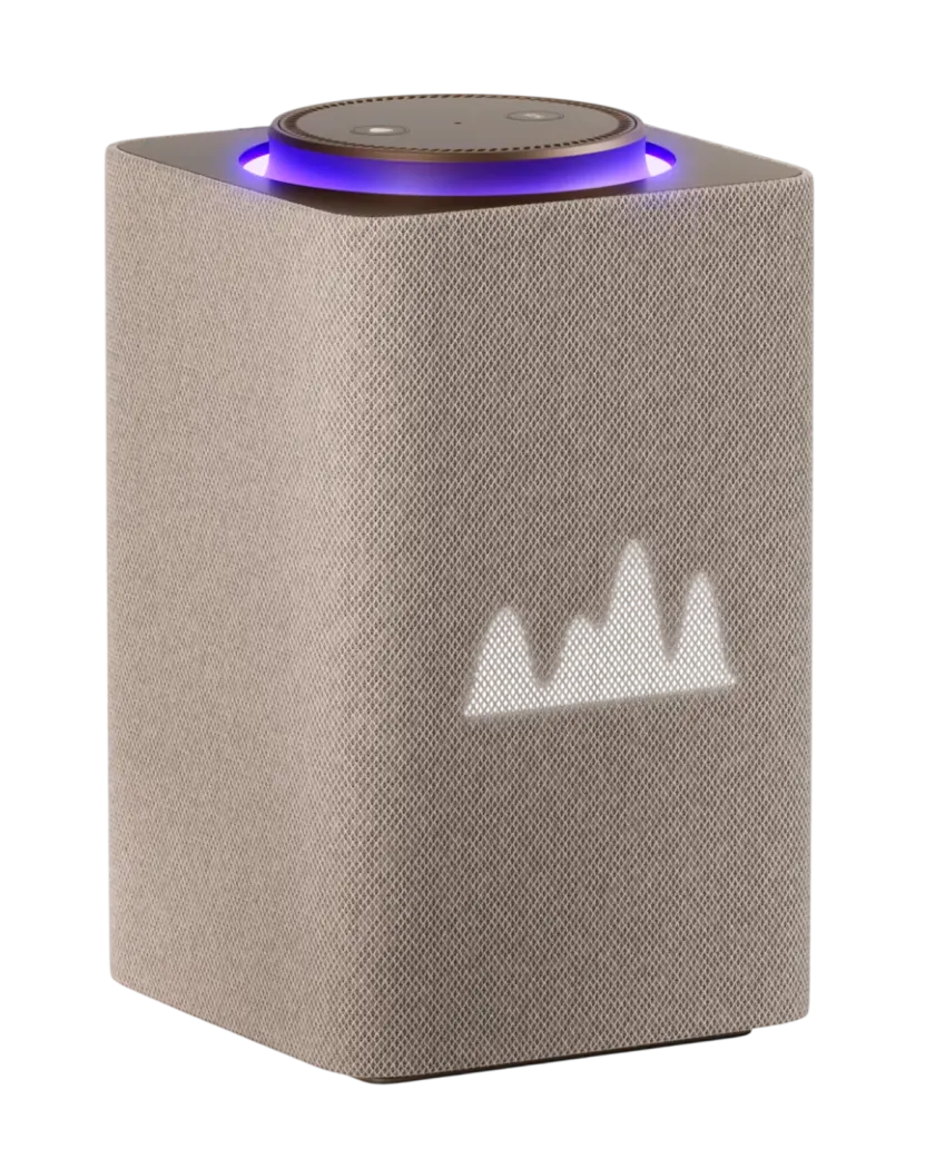 Умная колонка Яндекс Станция Макс с Алисой и Zigbee / Бежевый
