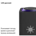 Умная колонка Яндекс Станция Макс с Алисой и Zigbee / Черный