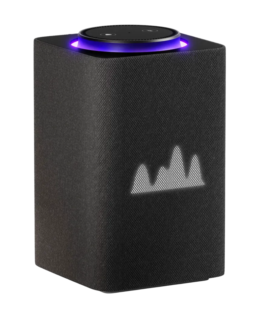 Умная колонка Яндекс Станция Макс с Алисой и Zigbee / Черный