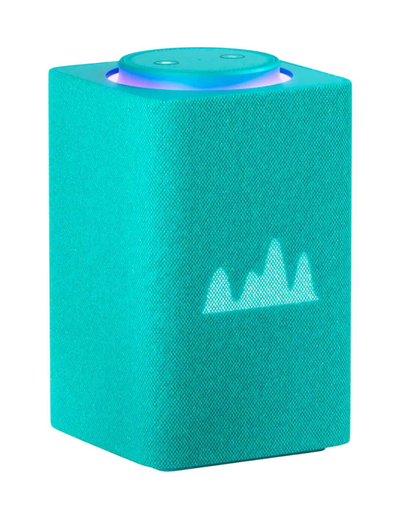 Умная колонка Яндекс Станция Макс с Алисой и Zigbee / Бирюзовый