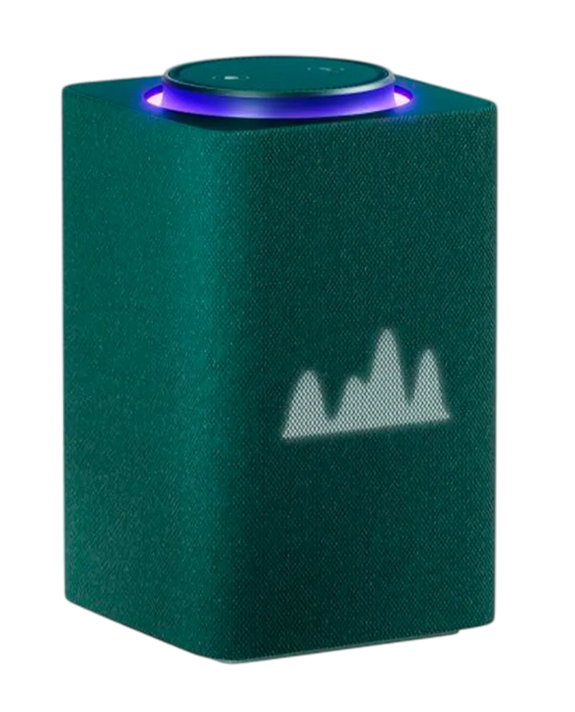 Умная колонка Яндекс Станция Макс с Алисой и Zigbee / Зелёный
