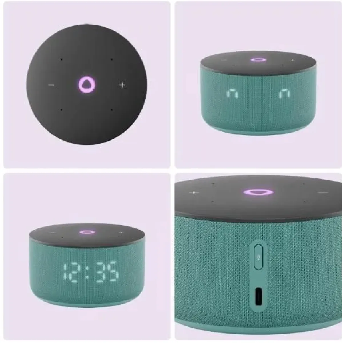 Умная колонка Яндекс Станция Мини 3 Pro с Алисой / Бирюзовый