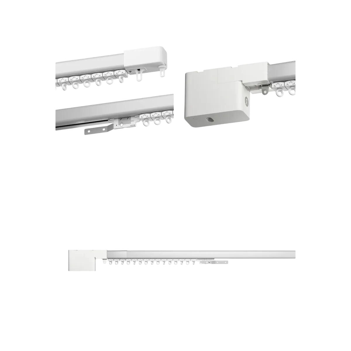 Умный карниз для штор Яндекс YNDX-00591 (180×300 см) / White