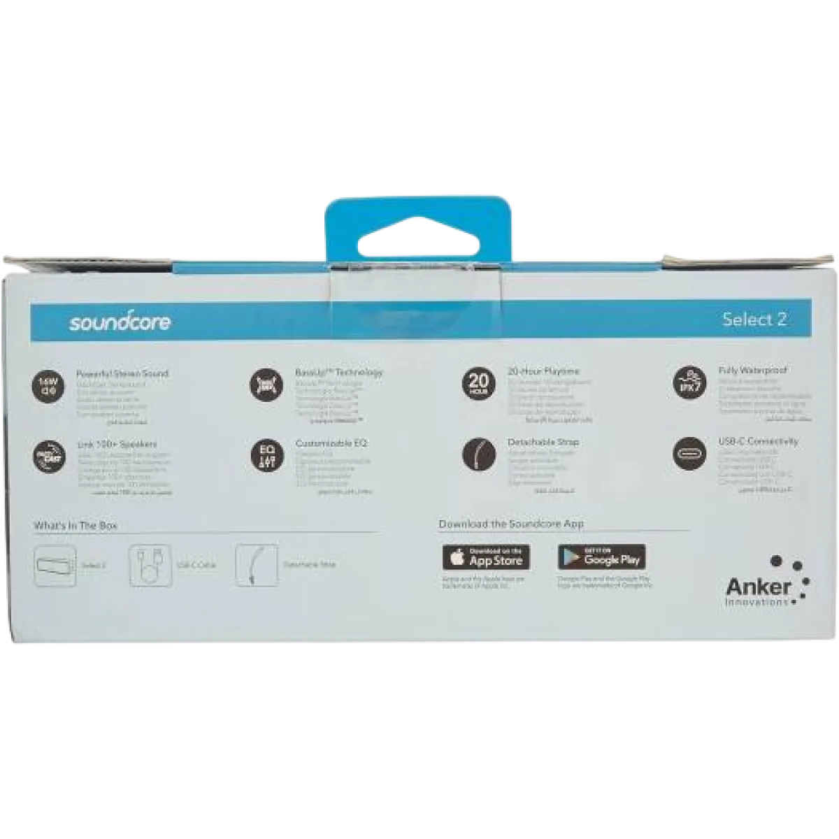Акустическая беспроводная колонка Anker Soundcore Select 2 / Black