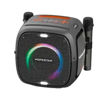 Акустическая беспроводная колонка Hopestar Party One + 2 Microphone
