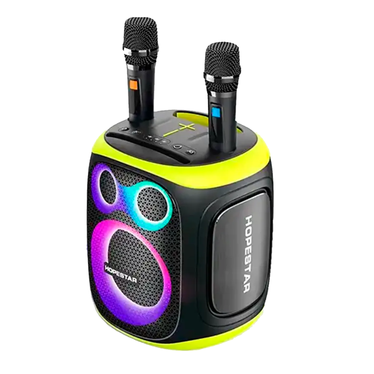 Акустическая беспроводная колонка Hopestar Party 130 + 2 Microphone
