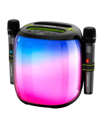 Акустическая беспроводная колонка Hopestar Party 500 + 2 Microphone