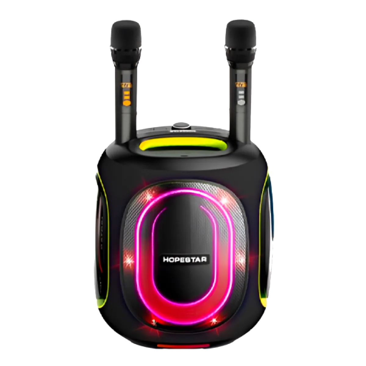 Акустическая беспроводная колонка Hopestar Party 600 + 2 Microphone