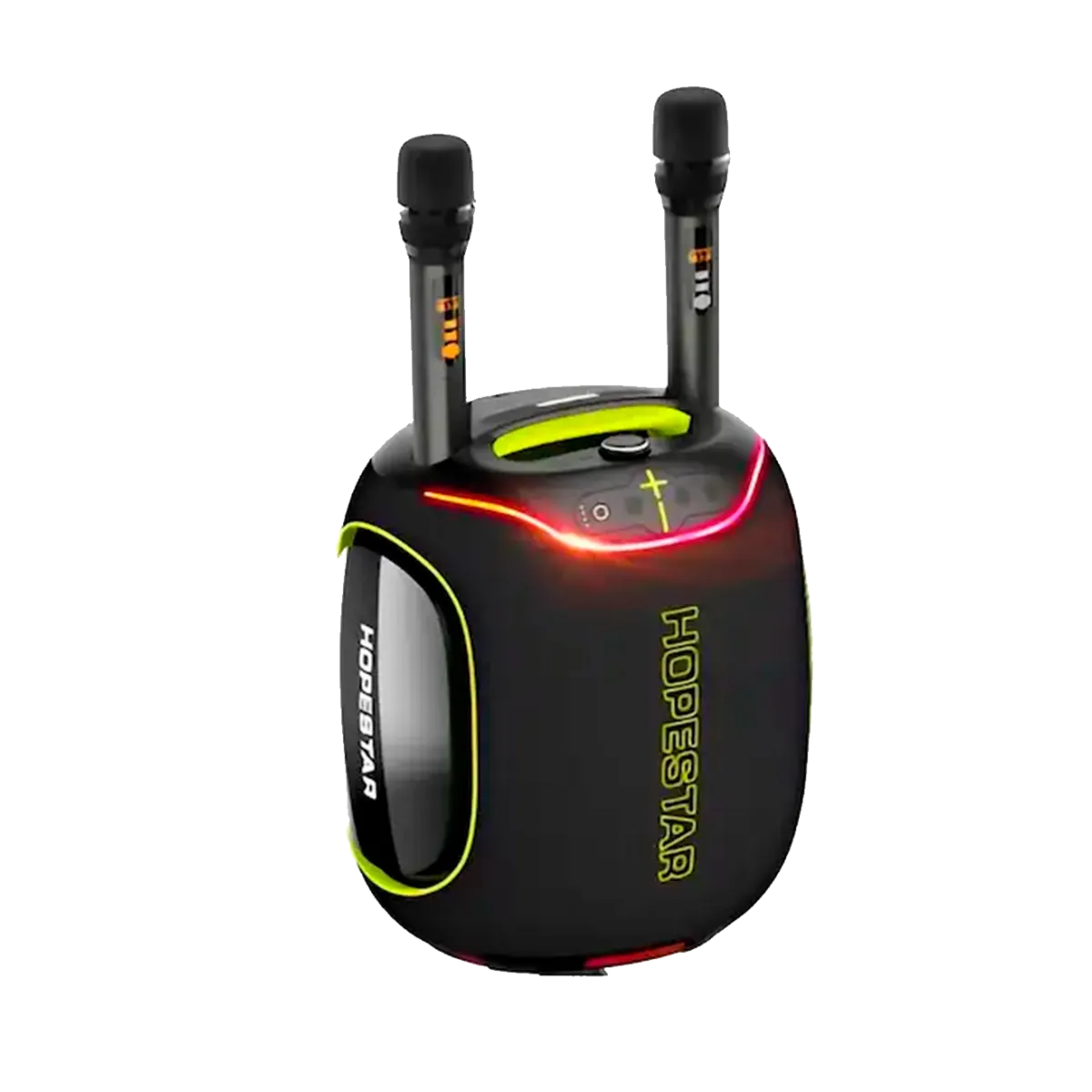 Акустическая беспроводная колонка Hopestar Party 600 + 2 Microphone