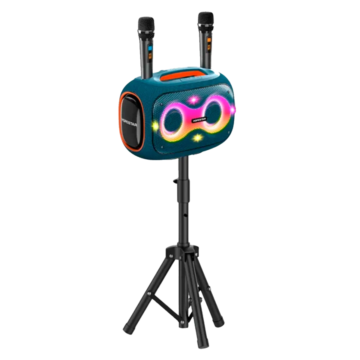 Акустическая беспроводная колонка Hopestar Party Box + 2 Microphone