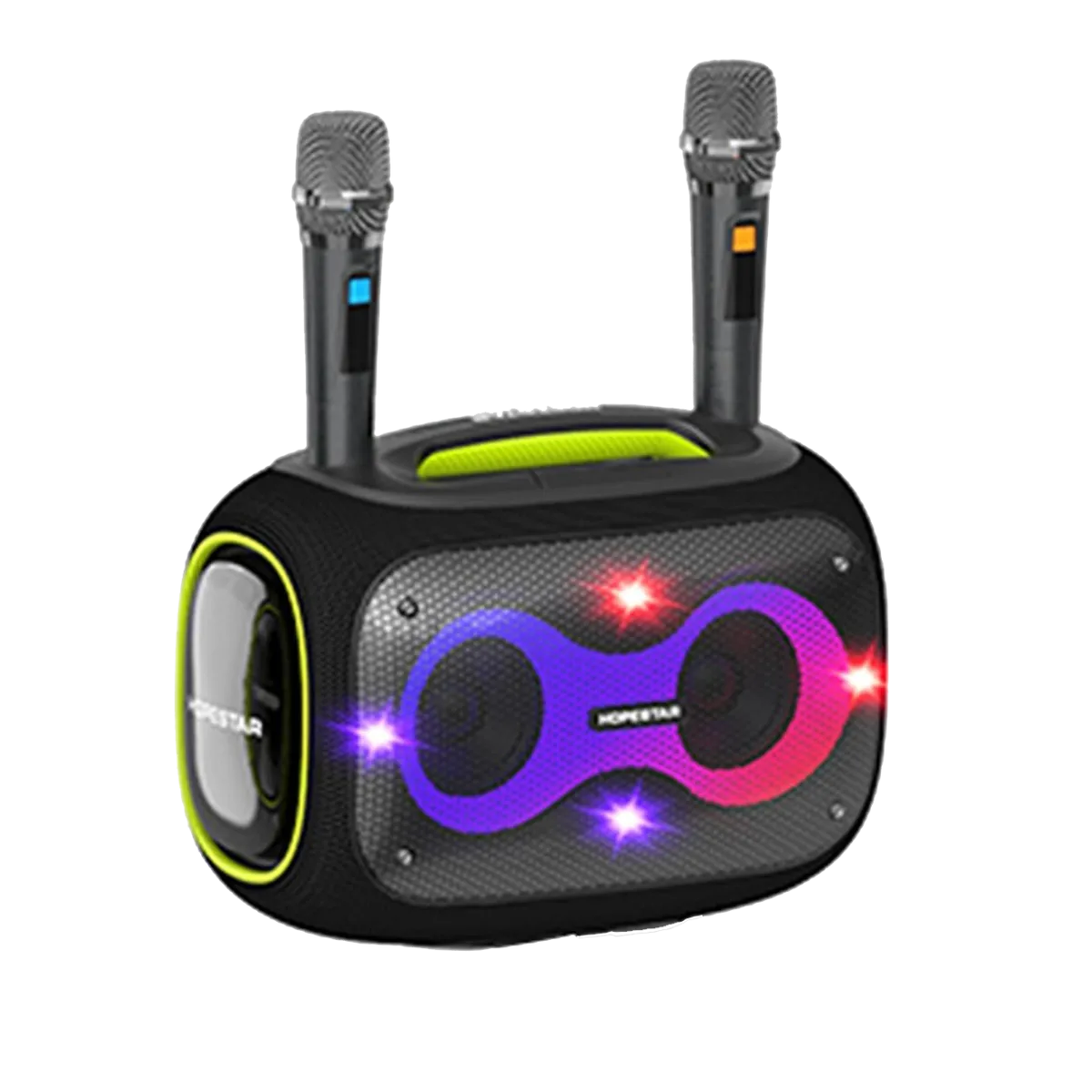 Акустическая беспроводная колонка Hopestar Party Box + 2 Microphone