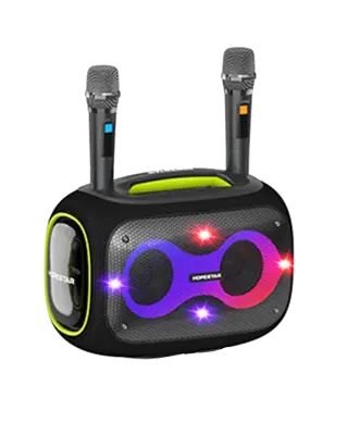 Акустическая беспроводная колонка Hopestar Party Box + 2 Microphone
