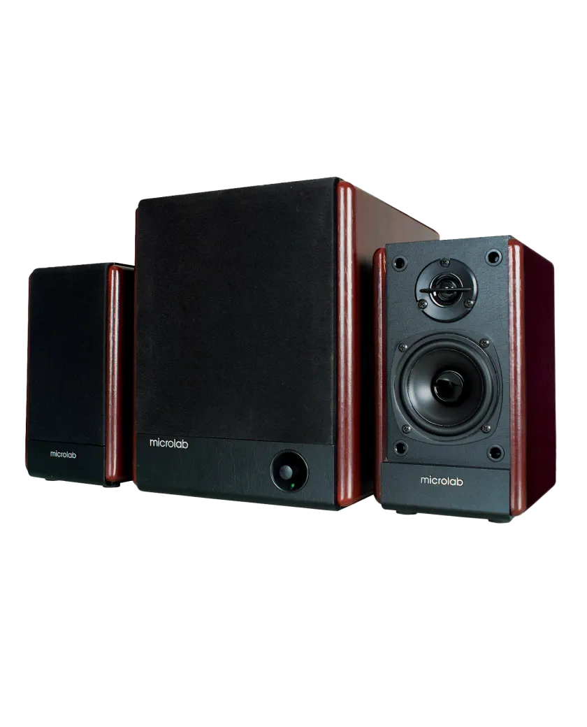 Акустическая система Microlab FC330BT / 2.1 / Bluetooth / Brown