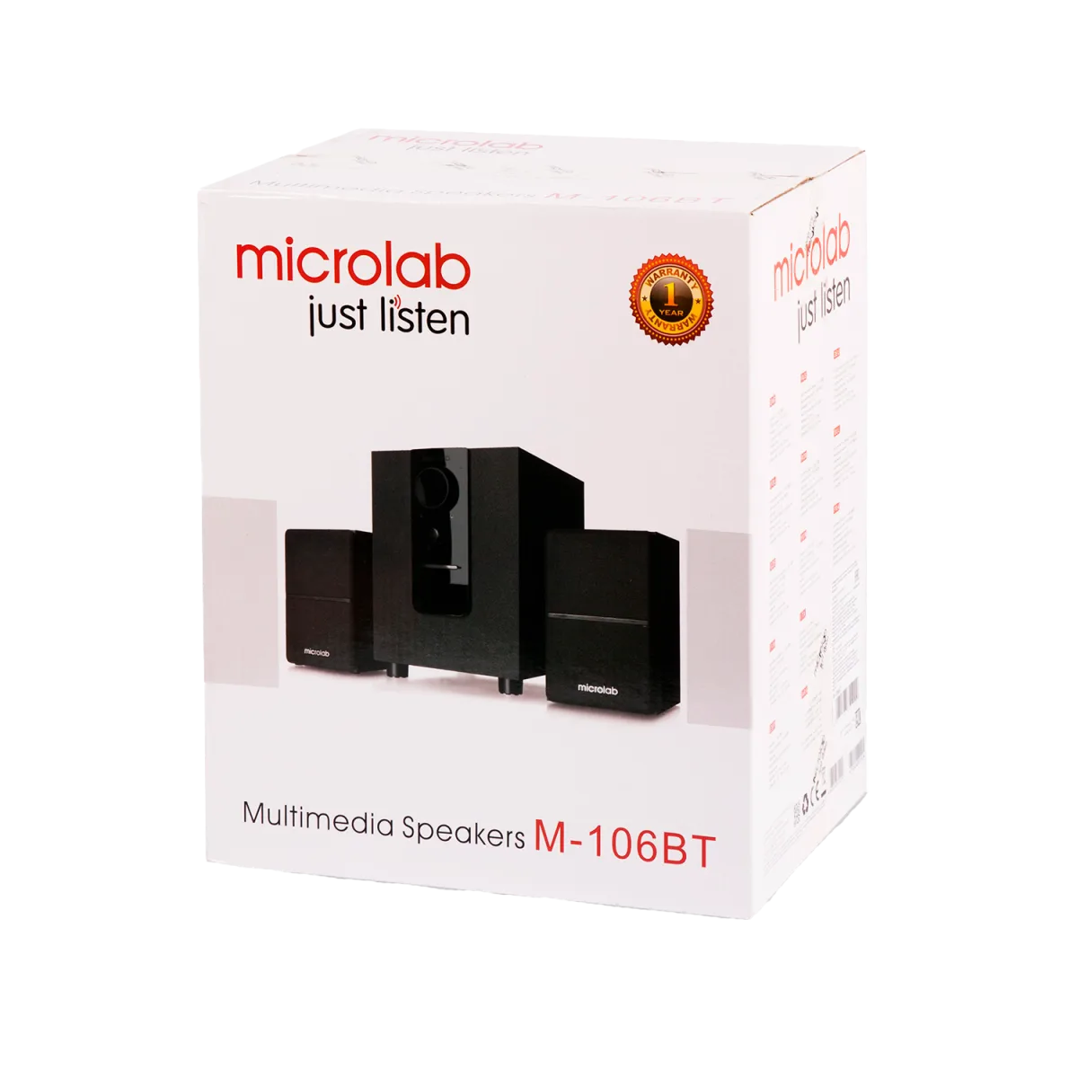 Акустическая система Microlab M-106BT / 2.1 / Bluetooth / Black