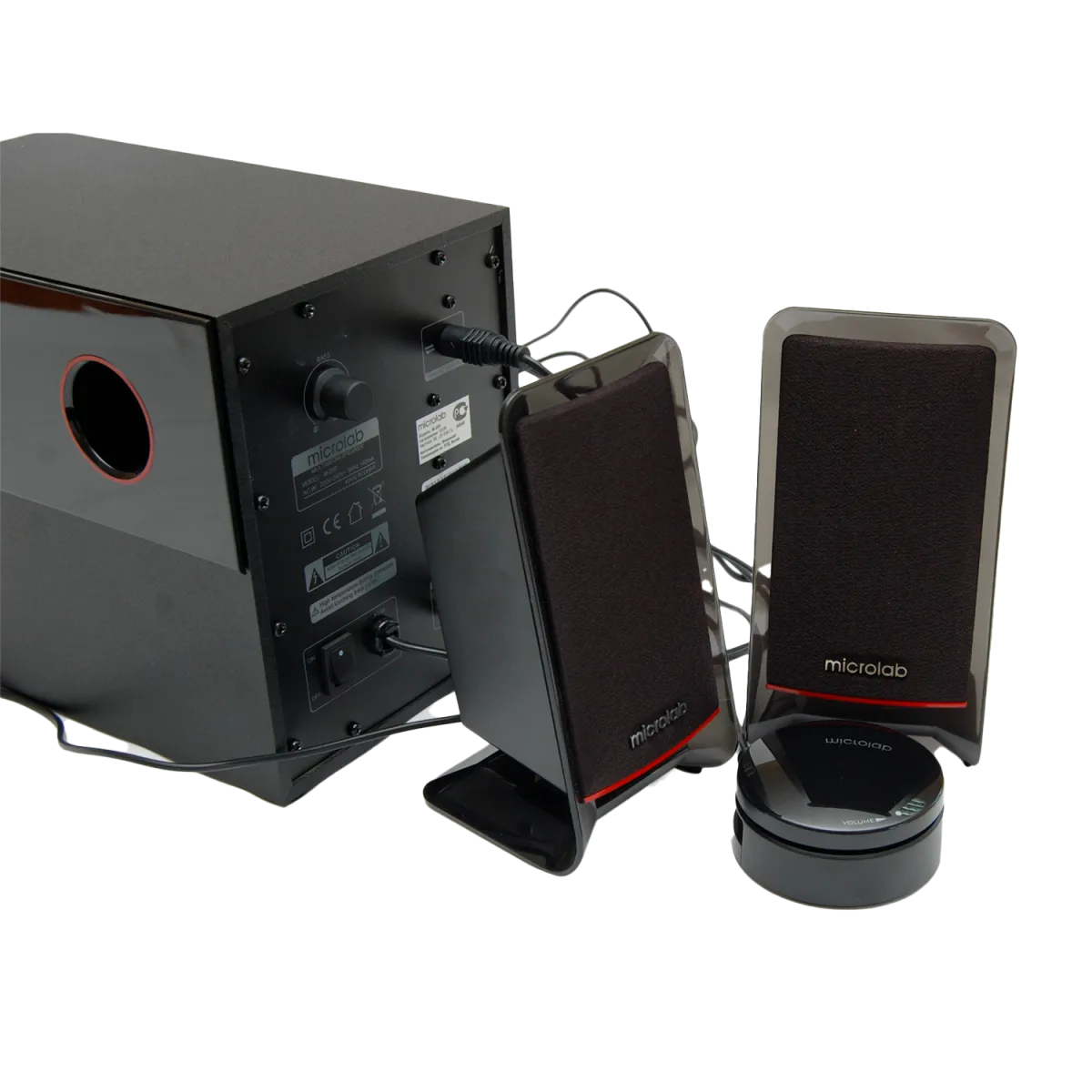 Акустическая система Microlab M-200 / 2.1 / Black