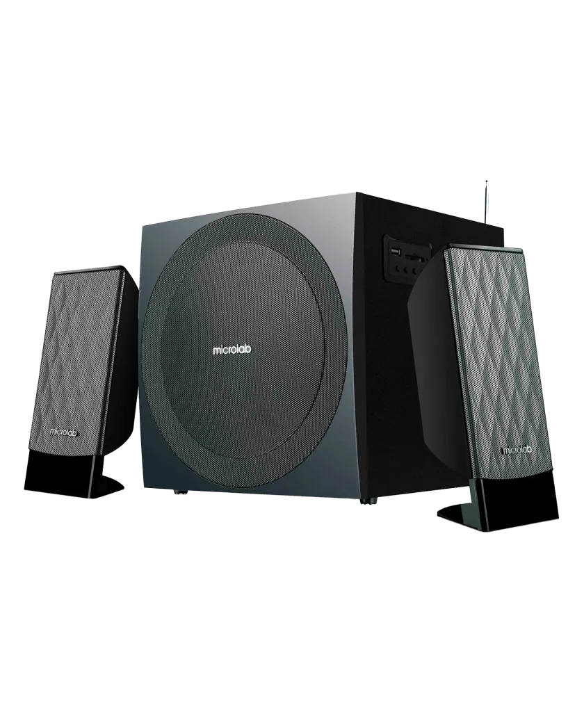 Акустическая система Microlab M-300BT / 2.1 / Bluetooth / Black