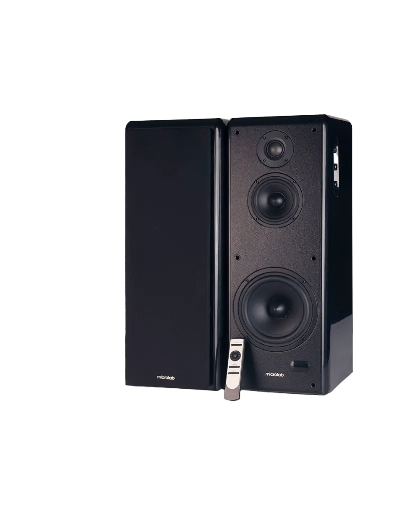 Акустическая система Microlab SOLO 19 / 2.0 / Bluetooth / Black-Brown
