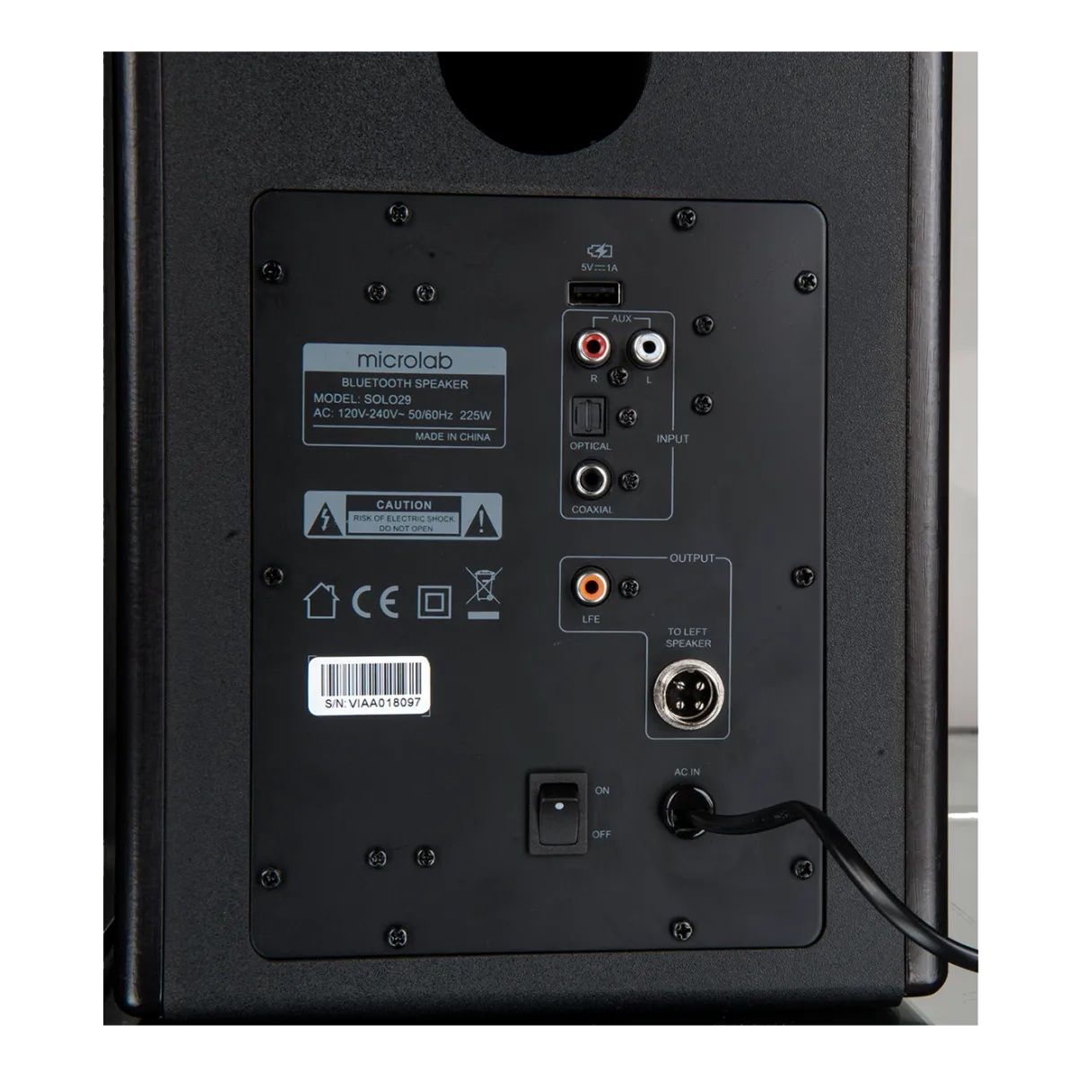 Акустическая система Microlab SOLO 29 / 2.0 / Bluetooth / Black-Brown