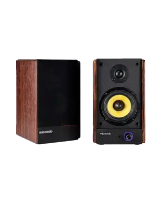 Акустическая система Microlab SOLO 3 / 2.0 / Bluetooth / Brown