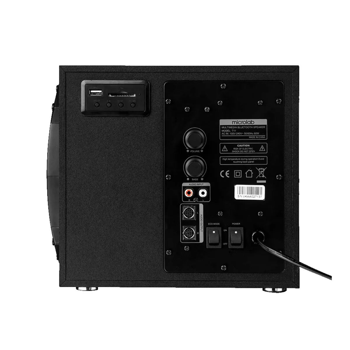 Акустическая система Microlab T11 / 2.1 / Bluetooth / Black