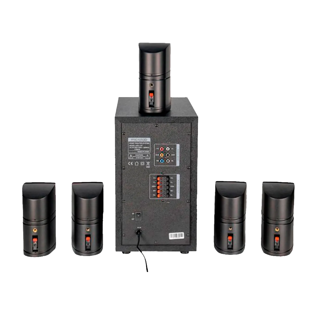 Акустическая система Microlab X3BT / 5.1 / Bluetooth / Black