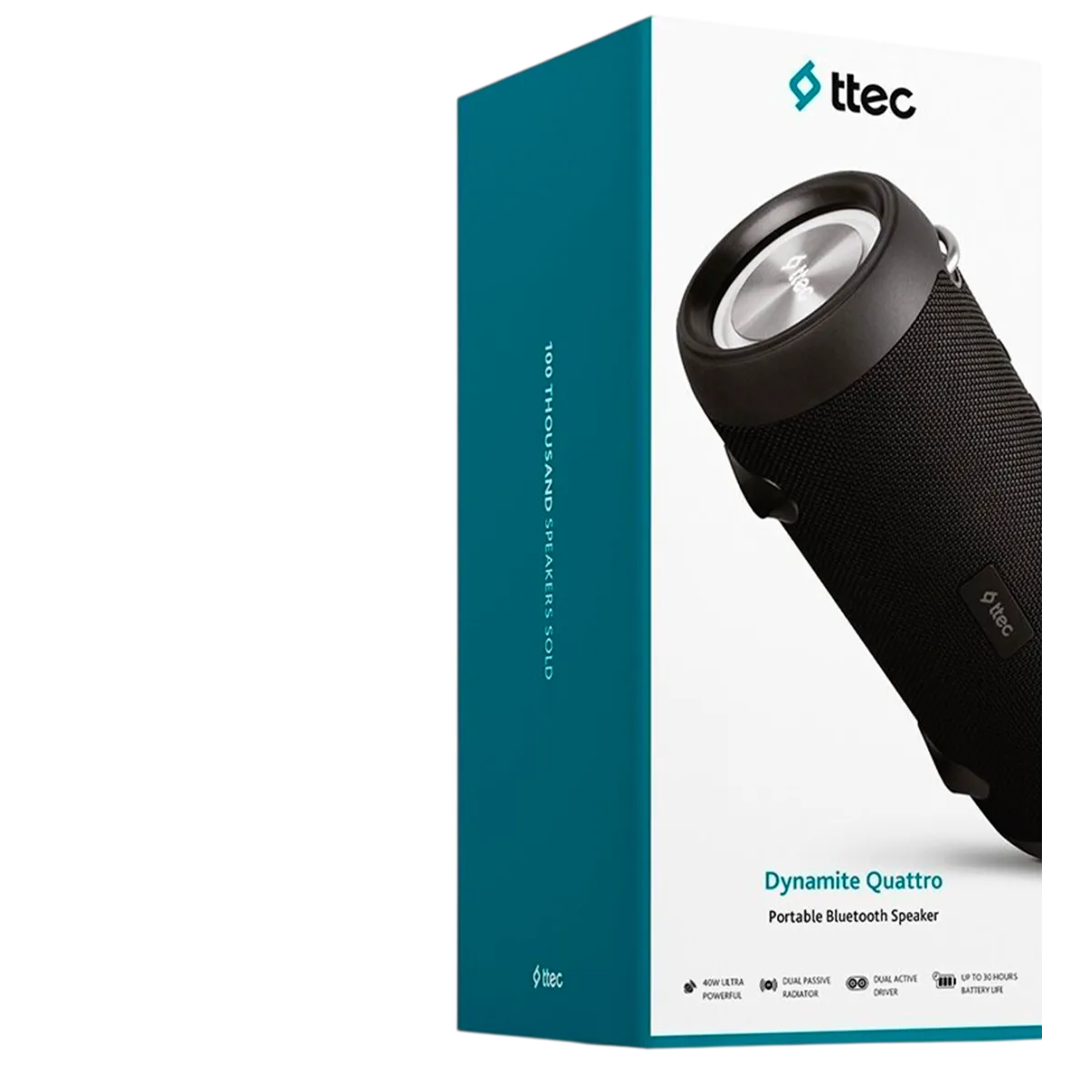 Акустическая беспроводная колонка Ttec Dynamite Quattro / Black