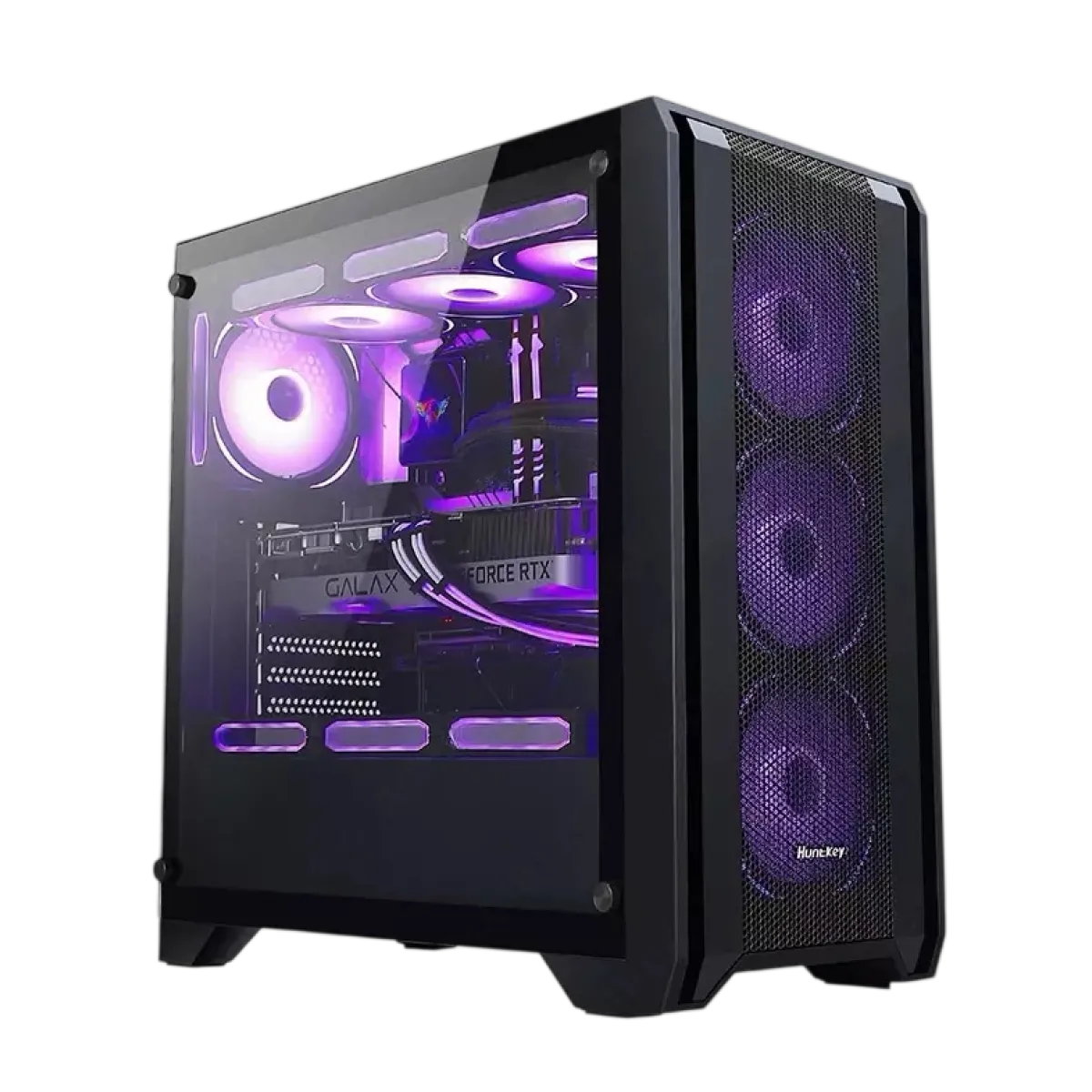 Кейс Huntkey GX750A Predator 4xFAN / Black