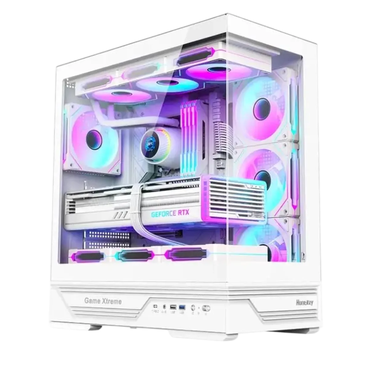 Кейс Huntkey GX760A Fortune / White