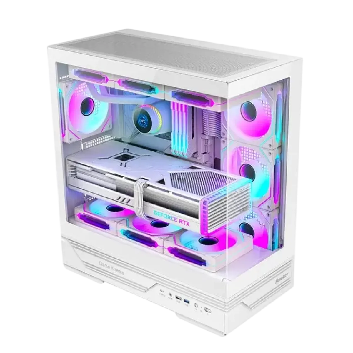 Кейс Huntkey GX760A Fortune / White