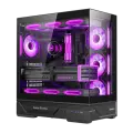 Кейс Huntkey GX760A Fortune 4×ARGB / Black