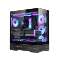 Кейс Huntkey GX760A Fortune 4×ARGB / Black