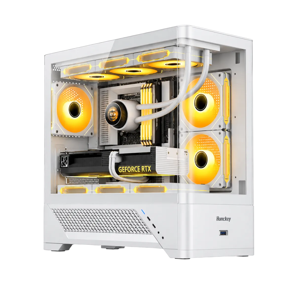 Кейс Huntkey GX760S Pro / White